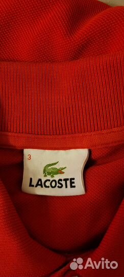 Lacoste polo оригинал