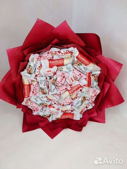 Съедобные букеты для женщин