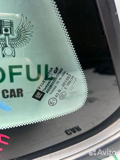 Форточка задняя правая Opel Astra J 2010