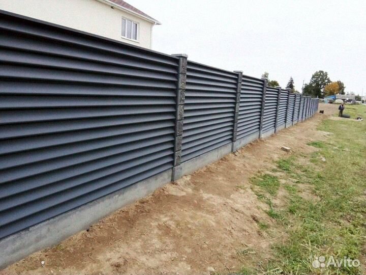 Жалюзийный забор