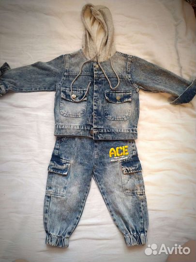 Джинсовый костюм