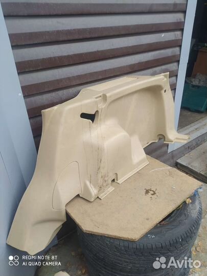 Обшивка багажника land rover Freelander 2