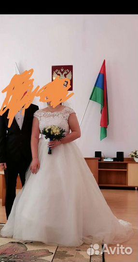 Свадебное платье 48-50