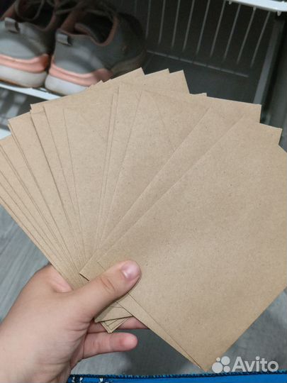 Конверты с наклейками