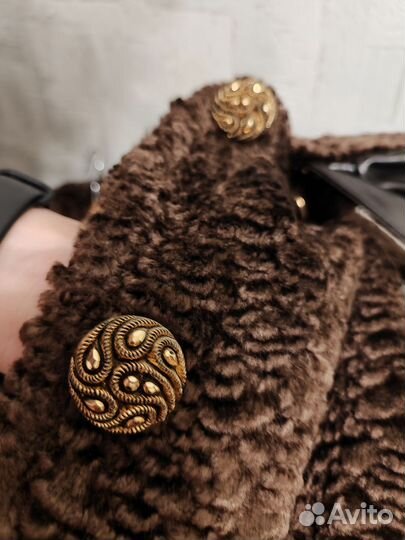 Пальто искус. Каракуль 78 размер