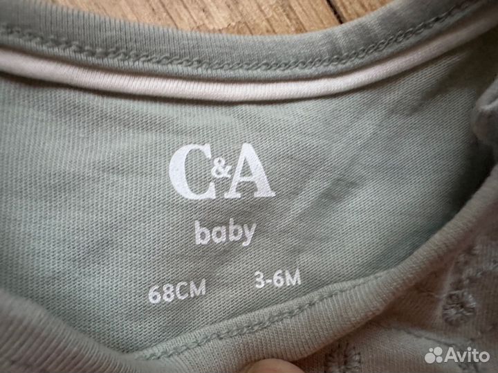 Блузка для девочки c&a 68 новая оригинал