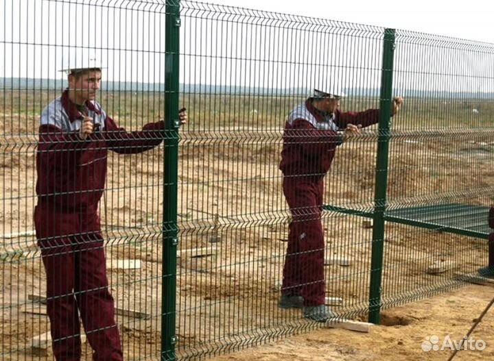 Забор из 3D сетки Под Ключ + Доставка