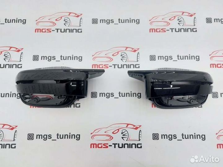 Корпуса зеркал стиль M черные для бмв 4 серии G22