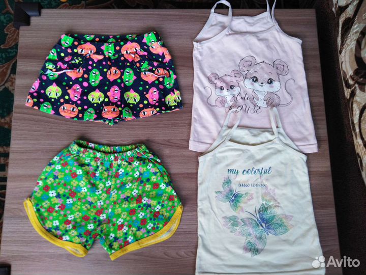 Пакет одежды для девочки 2-3 года/80-98