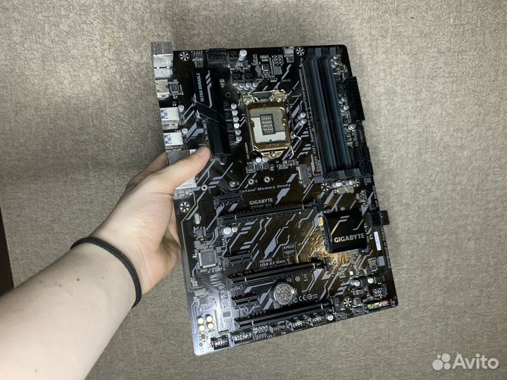 Материнская плата gigabyte z370p d3 1151v2