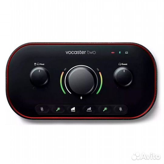 USB аудиоинтерфейс focusrite Vocaster Two Podcast