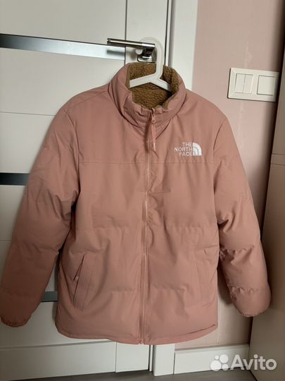 Куртка the north face барашек