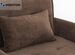Кресло еврокнижка Анита коричневое