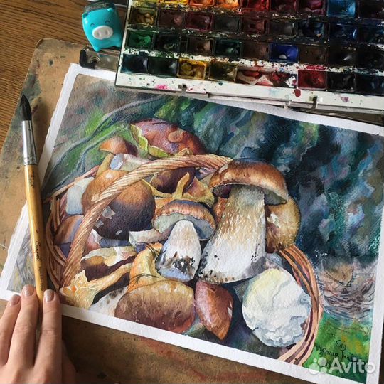 Акварельная картина 