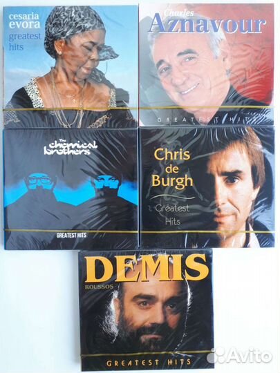 CD диски Зарубежная эстрада, поп-музыка, диско