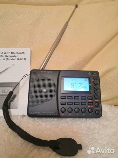 Радиоприемник К603 FM/SW/AM многодиапазонный
