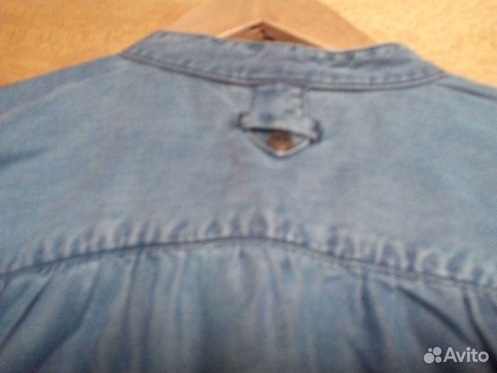 Новая туника рубашка Zara XS джинсовая блузка Зара