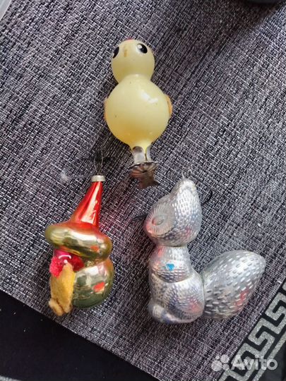 Елочные игрушки СССР
