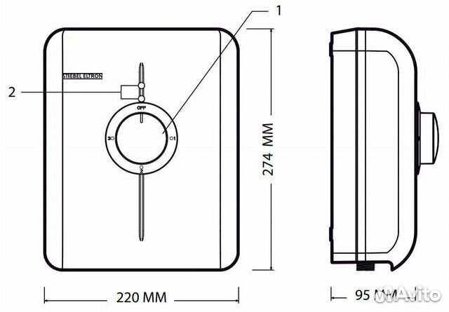 Stiebel Eltron DDH 8 Характеристики Проточный водо