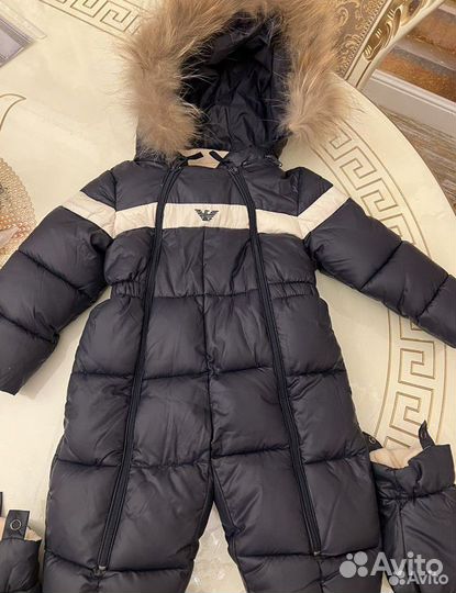 Детский зимний комбинезон