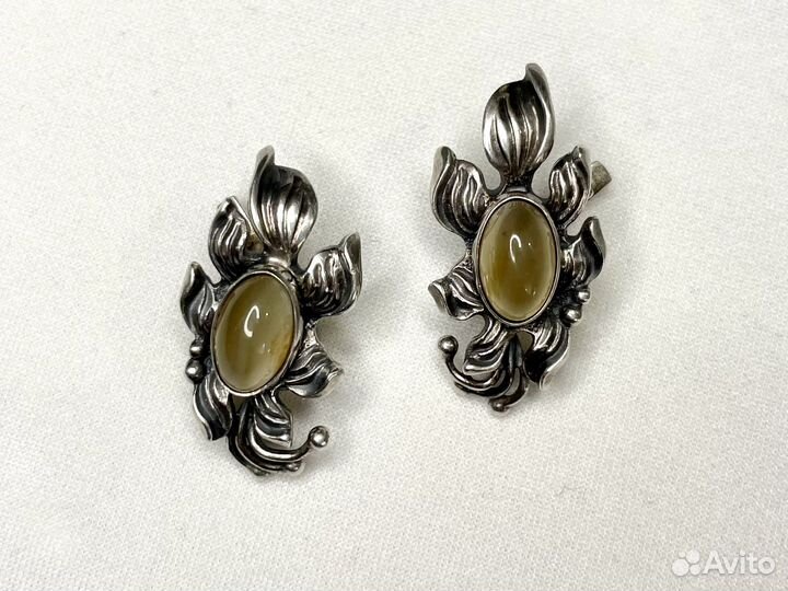 Серебряные серьги