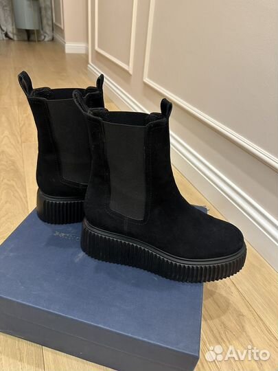 Замшевые ботинки челси principe di bologna 40