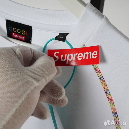 Футболка Supreme X Coogi SS23