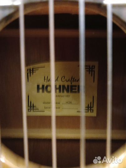 Акустическая гитара hohner