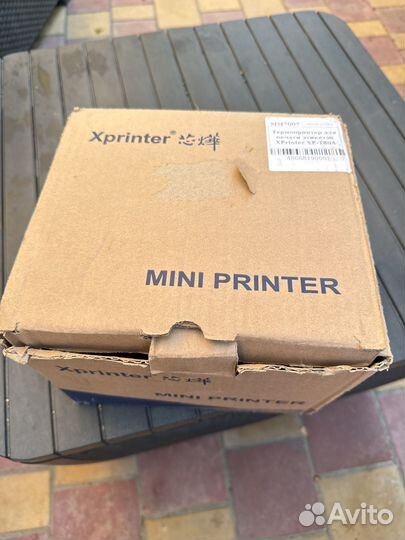 Термопринтер xprinter xp-t80a