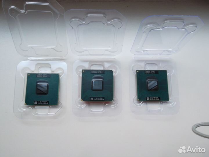 Процессоры Intel для ноутбука от T2330 до 3120M