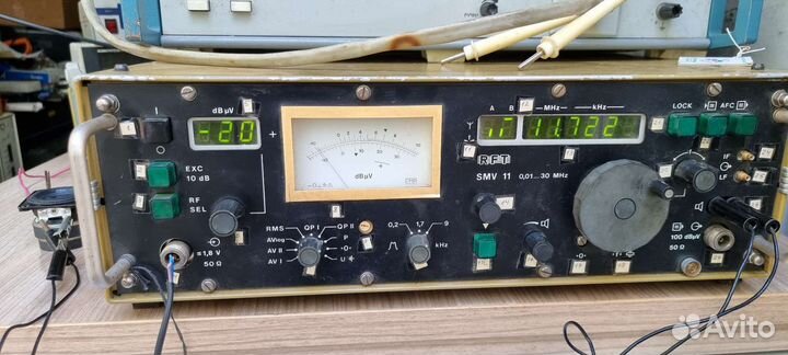 Селективный вольтметр RFT SMV11 можно как кв прием