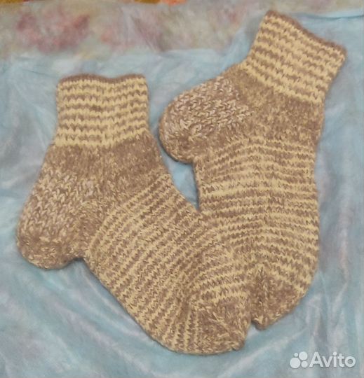 Носки вязаные ручной работы мужские