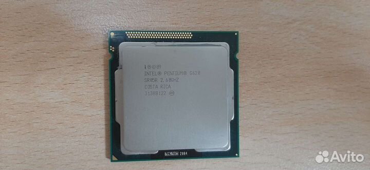 Процессор Intel pentium G620