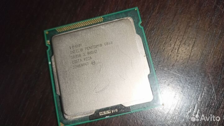 Процессор Intel Pentium G860