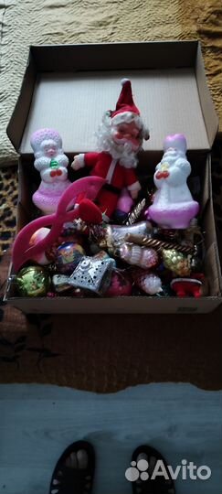 Игрушки на елку СССР