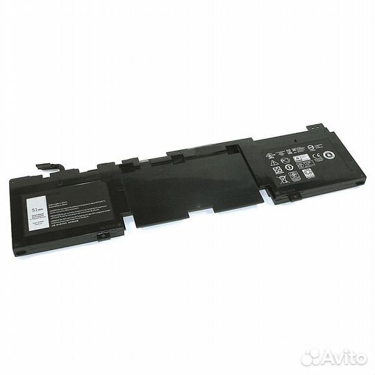 Аккумулятор для Dell Alienware 13 R1 14.8V 51Wh 2P