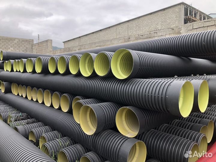 Трубы для канализации/гофрированные