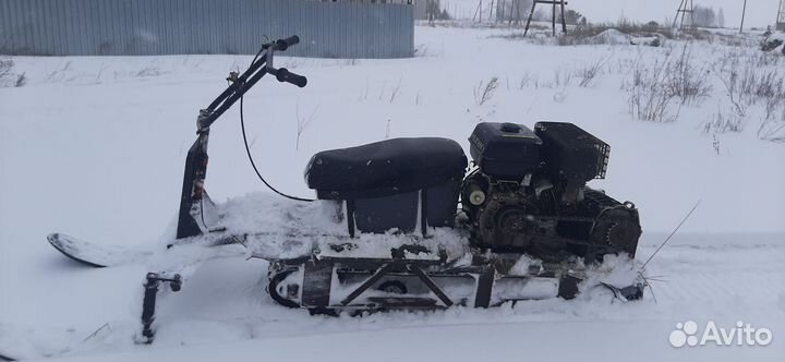 Самодельный мини снегоход(обмен)