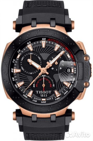 Каучуковый ремешок на часы Tissot T-Race Оригинал