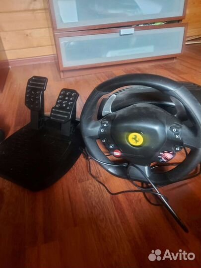 Игровой руль с педалями Thrustmaster t80 (gtb ed.)