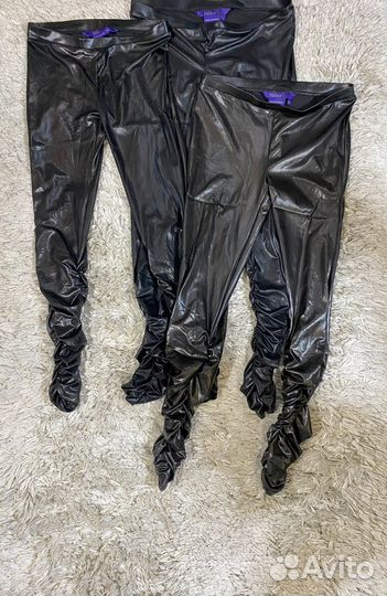 Блестящие леггинсы Miley Cyrus