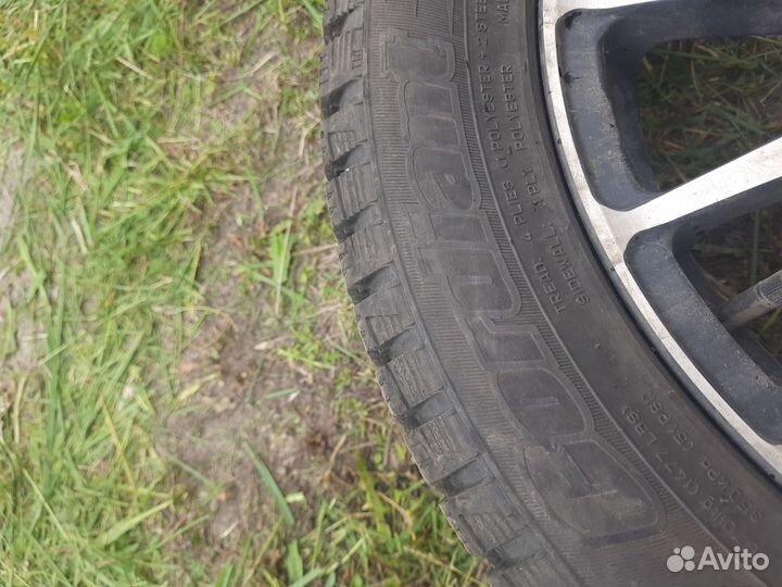 Продам комплект дисков с зимней резиной 205/55 R16