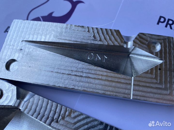 Форма чпу для литья кормушек (Сербская пуля)