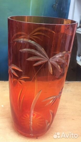 Посуда цветное стекло времен СССР