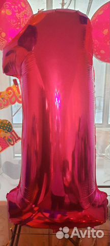 Цифра 1 на день рождения