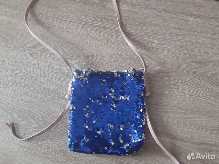 Cумка детская с пайетками новая