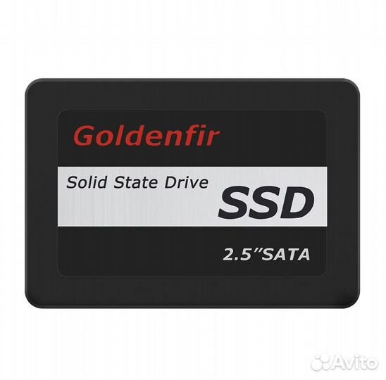 SSD-диск Goldenfir 2.5 T650 black SSD 256GB