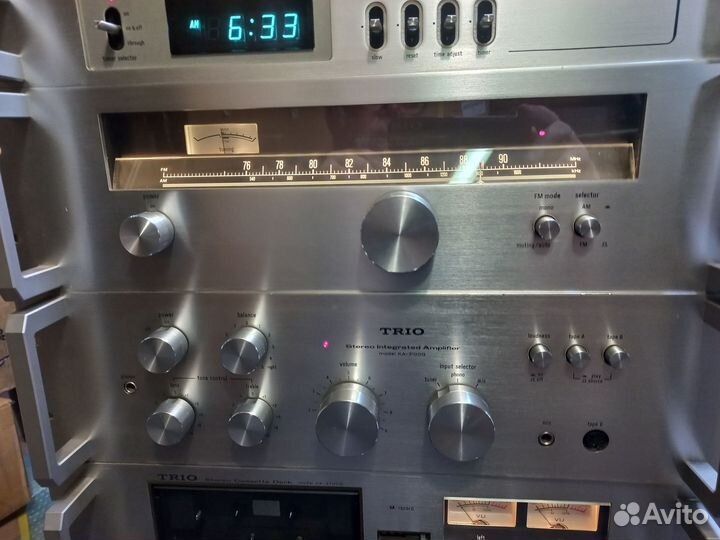 Усилитель с тюнером и декой trio KA-3100G