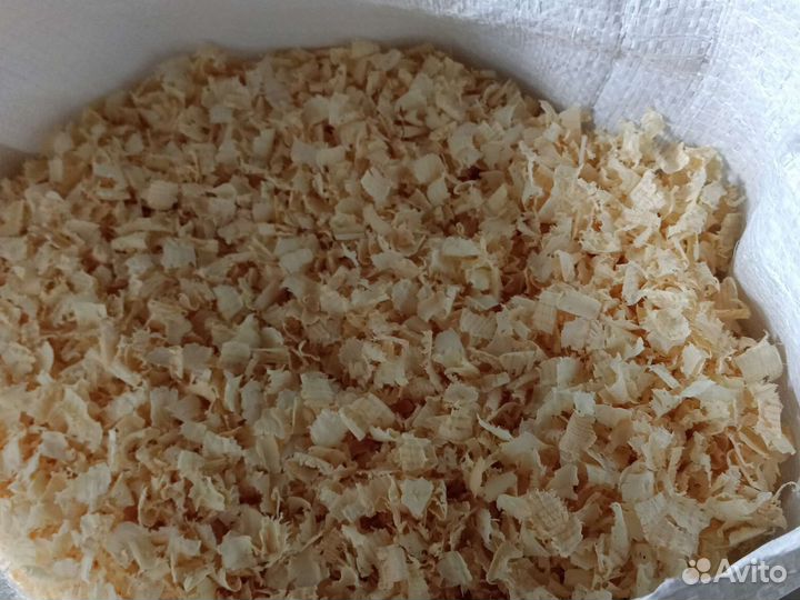 Опилки стружка в мешках