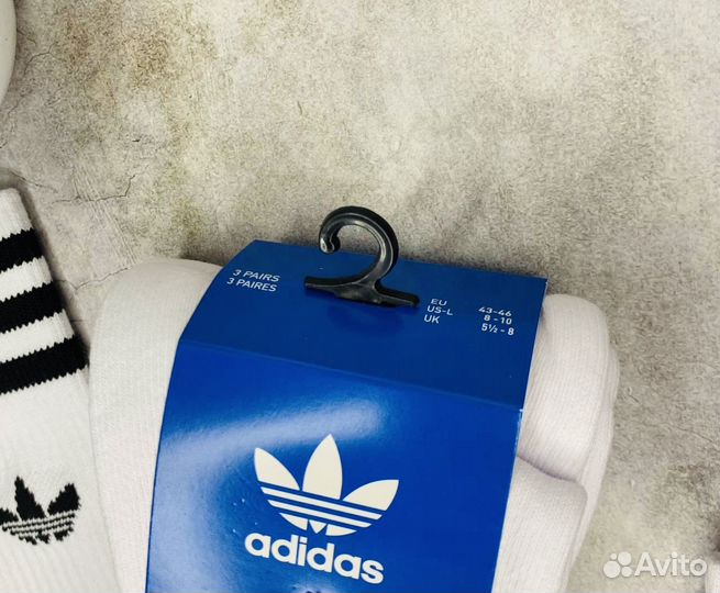 Носки Adidas белые оригинал